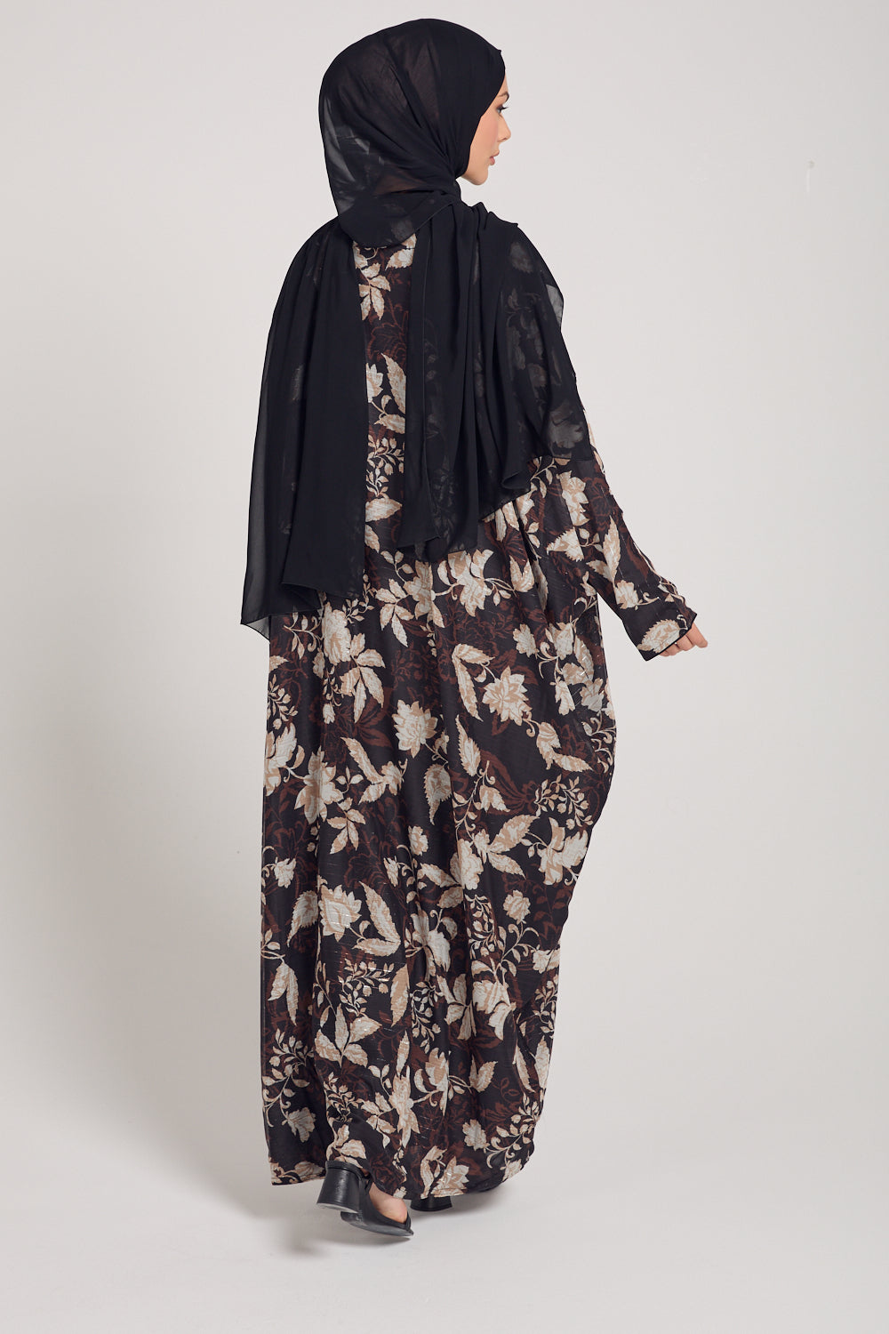 Mahogany Floral Bisht - LIMITED EDITION